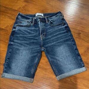 Abercrombie Kids Blue Denim Shorts
